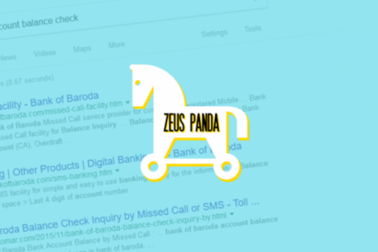  توزیع تروجان بانکی Zeus Panda  از طریق مسمومیت SEO