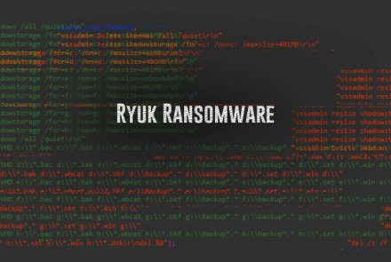 شراکت باج‌افزار Ryuk با بات‌نت TrickBot برای دسترسی به شبکه‌های آلود